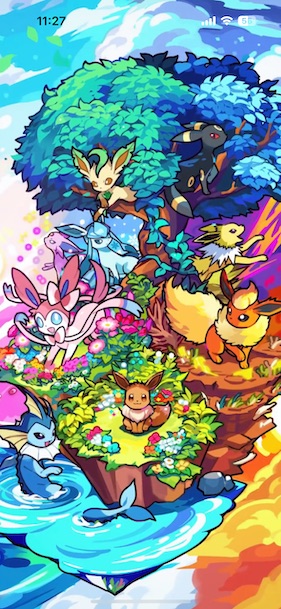 イーブイのイマーシブカード