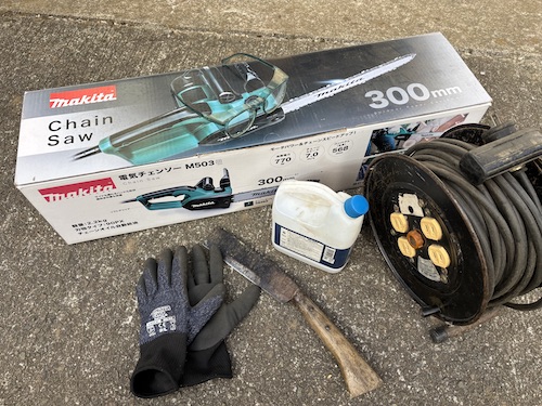 庭木の伐採に必要な道具