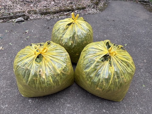 伐採後の枝の処理方法