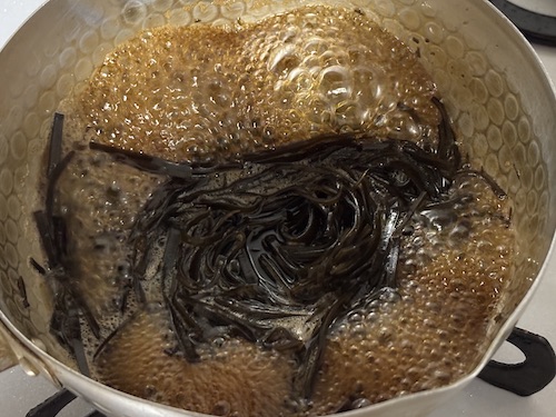 昆布の佃煮レシピ