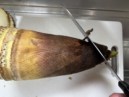 たけのこのあく抜きのやり方